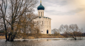 Покров на Нерли. Разлив весна 2016