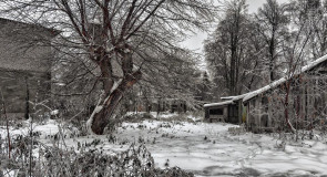 Улица Лермонтова в Александрове утром