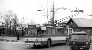 Фото старых троллейбусов города Владимира