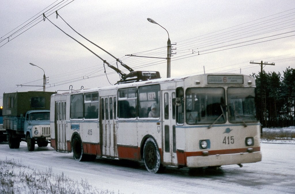 Фото старых троллейбусов города Владимира 82