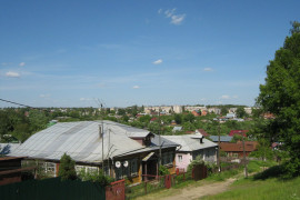 г. Лакинск. Собинский район. Панорама с Ундольской горы