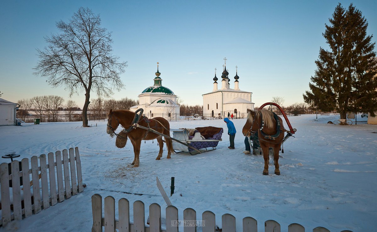 Суздальский Кремль зима