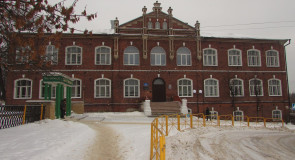 Зима в городке Меленки
