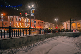 Метель во Владимире (декабрь 2016)