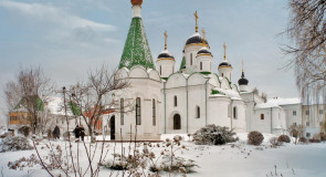 Муром. Зимой в Спасо-Преображенском монастыре
