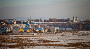 Покрытый снегом город Суздаль, ч. 2