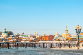 Утренний декабрьский мороз во Владимире