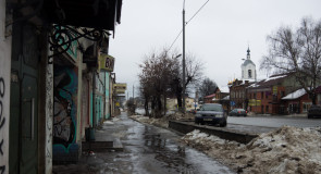 Город Покров и окна