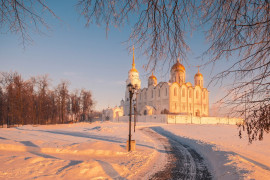 Морозное январское утро во Владимире