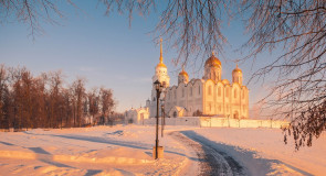 Морозное январское утро во Владимире