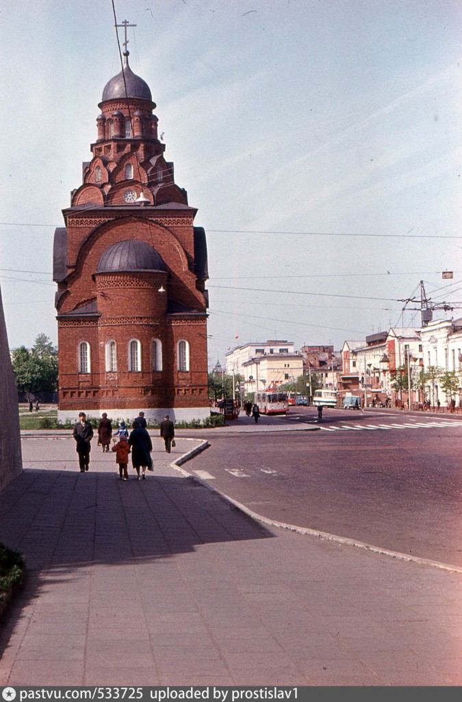 Московская улица (ныне Дворянская улица)Троицкая церковь 1983, Россия, Владимирская область, Владимир