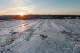 Солнце всходит над деревней Крутой Овраг, Собинский р-н