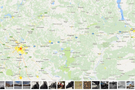 Интерактивная карта самых популярных мест для фотосъемки