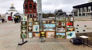 Великолепные картины владимирских художников на театральной!