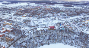 Город Карабаново, Владимирская область, вид сверху