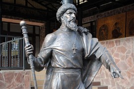 Открытие памятника царю Ивану Грозному в г. Александров