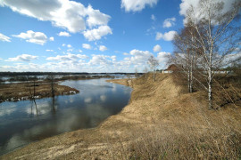 Село Малые Всегодичи Ковровского района, март 2017