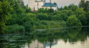 Церковь Косьмы и Дамиана на Яруновой горе. Суздаль.