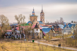 Апрель в Суздале