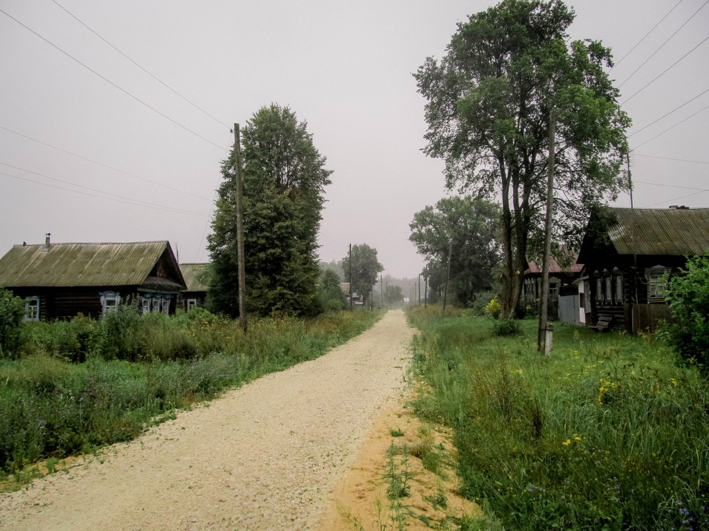 Пасмурное утро в деревне Надеждино, Селивановский район