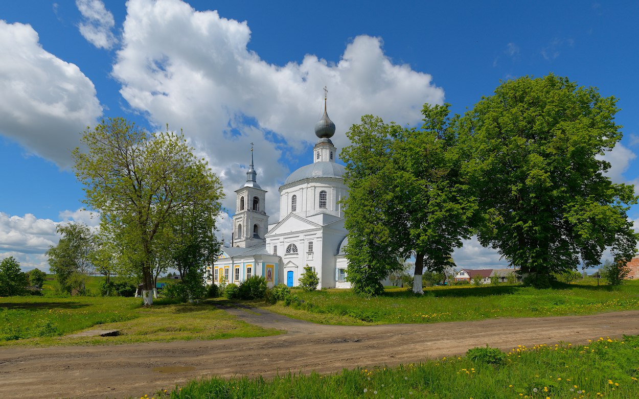 село Лыково, Юрьев-Польский р-н Покровская церковь, 1811 | Владимирский край