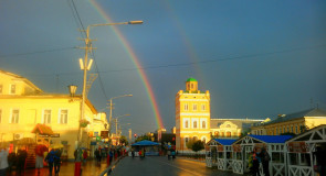 Муром, радуга на 8 июля