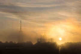 Туманное утро во Владимире