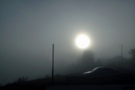 Утренний туман над Вязниками