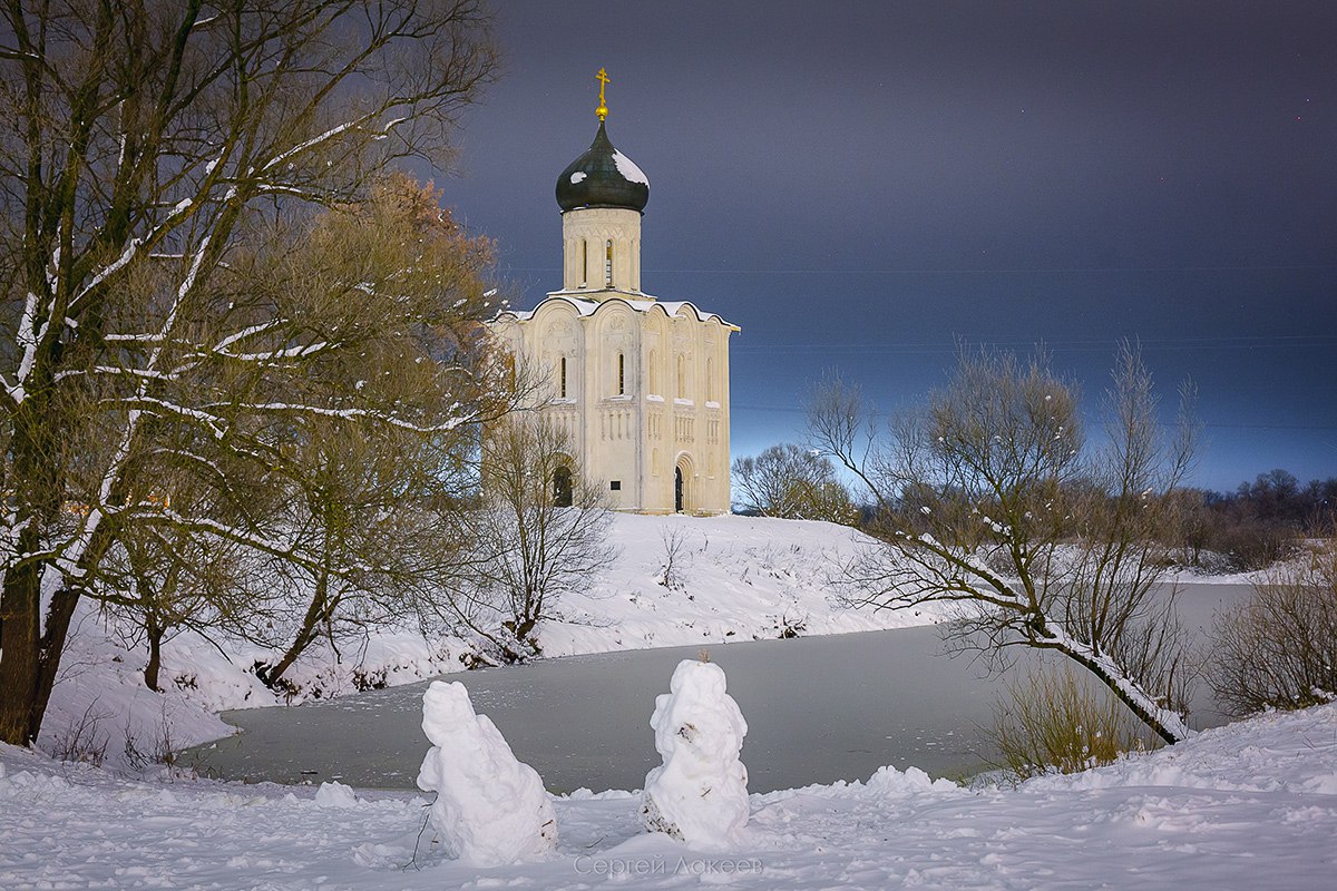 Владимир Боголюбово Церковь