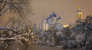 Заснеженное Боголюбово