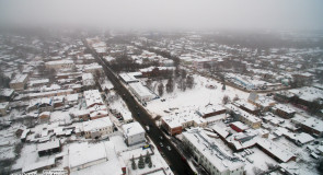 Вязники в тумане. Центр