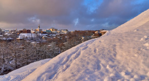 Распогодилось ( конец декабря, во Владимире )