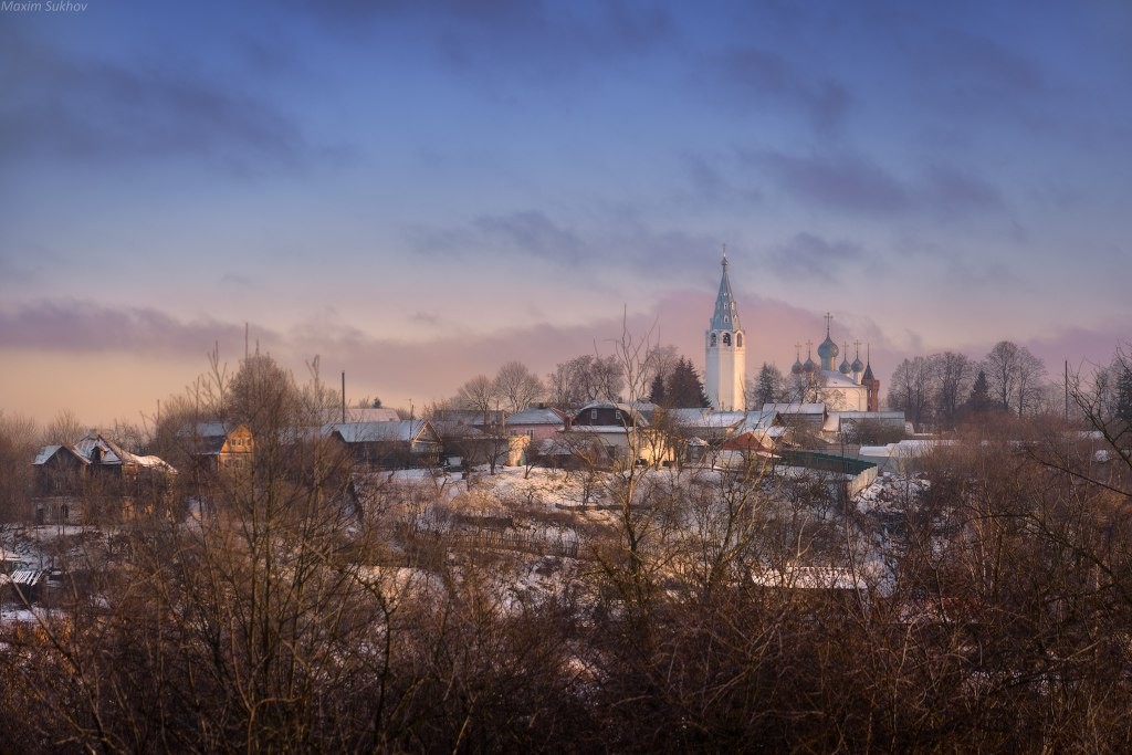 Вязники Церковь зима