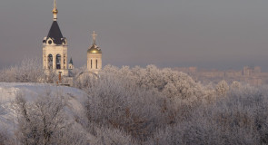 Красивая зима во Владимире 2018