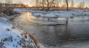 Окрестности Александрова. Река Серая.