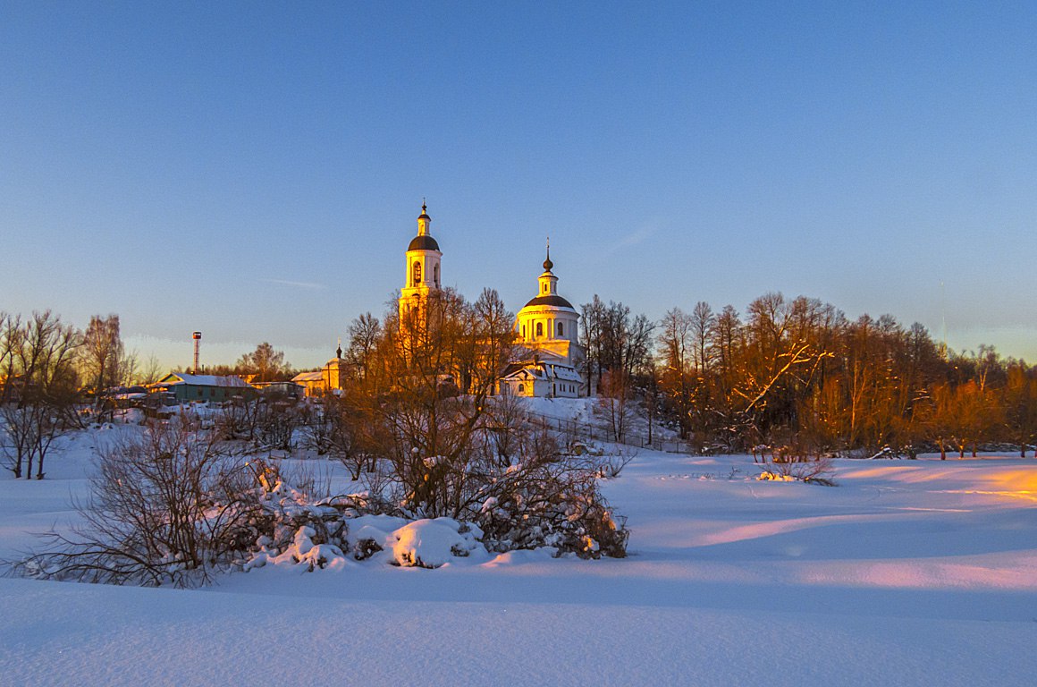 Вязники Церковь зима