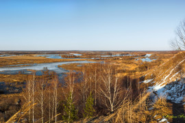 Апрель. Озеро «Подгорное». (Вязниковский р-он).