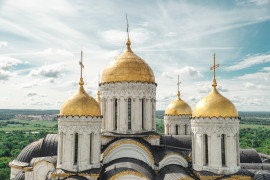 Лето во Владимире: С колокольни Успенского Собора