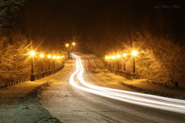 Ночной Вербовский. Фотограф — Aleksandr Kozlov
