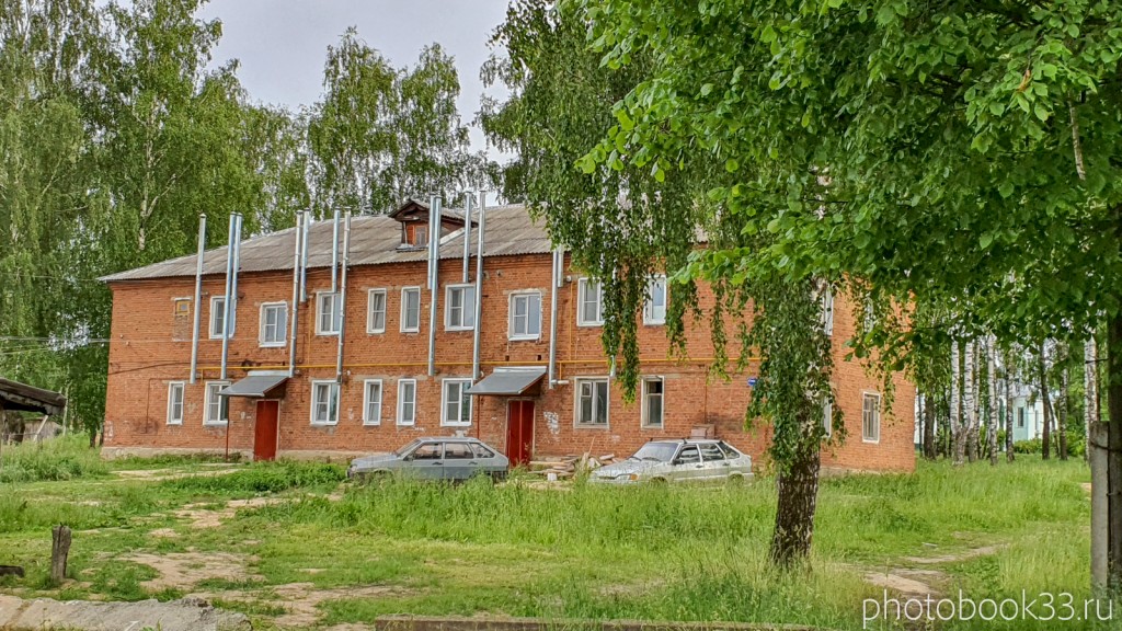 38 Двухэтажные кирпичные дома в деревне Тургенево Меленковского района