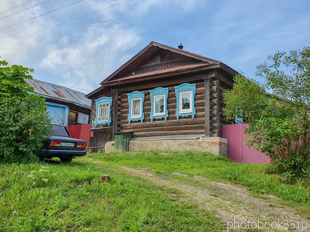 49 Деревянные дома в деревне Усад, Меленковский район