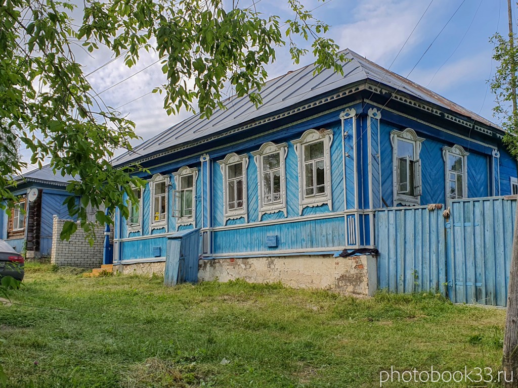 51 Деревянные дома в деревне Усад, Меленковский район