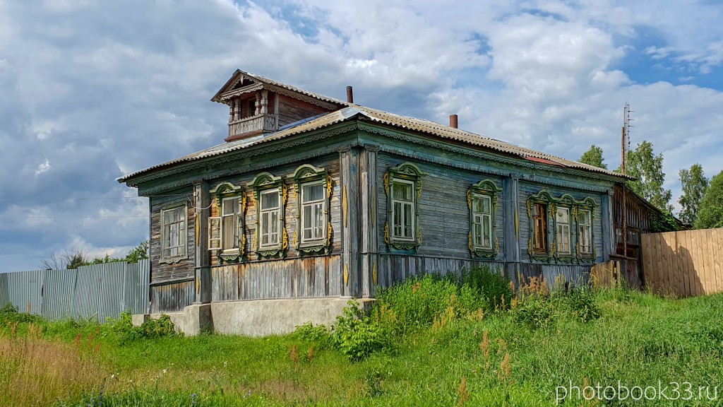 59 Деревянный дом в деревне Просеницы Меленковского района