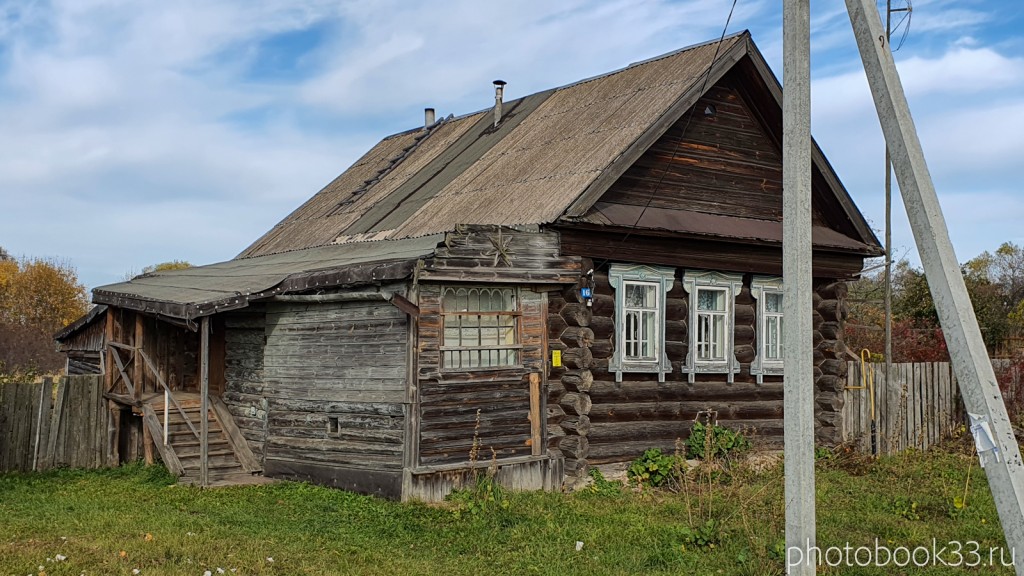 48 Деревянный дом в д. Кондаково, Меленковский район