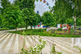 Окский парк Мурома: процесс обновления в июне 2025