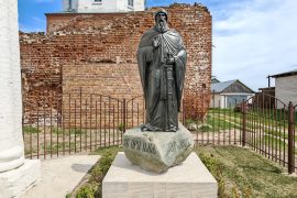 Новый памятник Илье Муромцу в Карачарово (г. Муром)